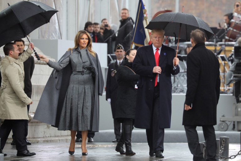 World leaders gather in Paris to mark the 100 100 years since the end of the World War I. (Photo: AFP)